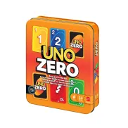 Juego UNO Zero, 2-8 Jugadores, 7+ Años