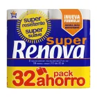 Papel Higiénico Super Blanco Doble Capa - 32 Rollos, 6,88€