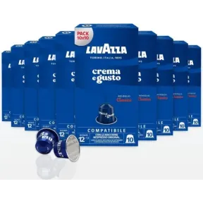 Cápsulas de Café Lavazza Crema e Gusto Classico 100 Uds.