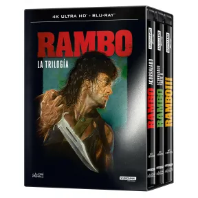 Trilogía Rambo en 4K UHD y Blu-ray: Pack 3 Películas