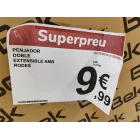 Burra doble con ruedas y extensor en Carrefour Outlet por 9,99€