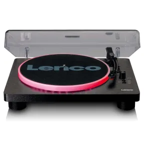 Tocadiscos LED Lenco LS-50LED con altavoz incluido