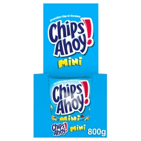Mini Cookies Chips Ahoy con Pepitas de Chocolate, Pack 20x40g