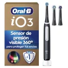 Cepillo Eléctrico Oral-B iO 3 Negro con 3 Cabezales