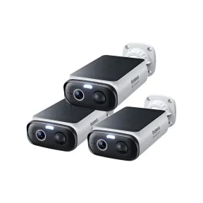 Cámara Solar de Seguridad WiFi Baseus S1 Lite 3-CAM 2K
