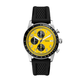 Reloj de Hombre Fossil Sport Tourer con Correa de Acero y Silicona