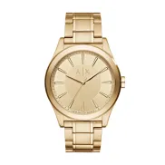 Reloj Armani Exchange para hombre, acero dorado, 44 mm.