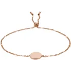 Pulsera de acero o latón para mujer con cierre Fossil