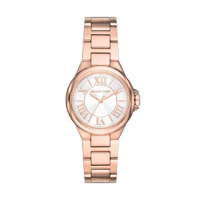 Reloj Camille para mujer de Michael Kors en oro rosa y blanco