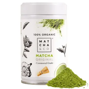 Té Matcha Ceremonial 100% Orgánico en Polvo - 80G Japón