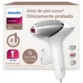 Depilación IPL con Philips Lumea serie 8000