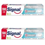 Pasta de Dientes Blanqueador Signal con Bicarbonato 100 ml