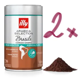 Café Illy Molido Espresso Brasil 100% Arábica 250g