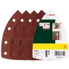 Hojas de Lija BOSCH - Set Autoadhesivo de 25 Variedad de Granos