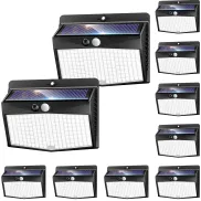 Focos Solares Exterior con Sensor de Movimiento y 3 Modos