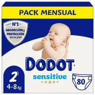 Dodot Sensitive Talla 2, pack 3x2