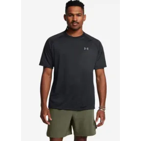 Camiseta Negra UA Tech 2.0 Hombre - Fitness Under Armour