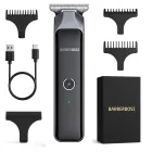Recortadora inalámbrica BarberBoss para hombres - Kit impermeable