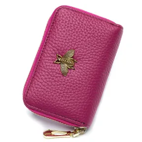Mujer Cartera de Cuero Elegante y Duradera