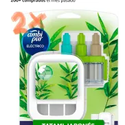 Ambi Pur Recarga Tatami Japonés 20ml y 2X Ambientador Eléctrico
