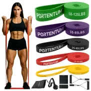 Bandas de Resistencia PORTENTUM – Set de 11 Gomas Elasticas