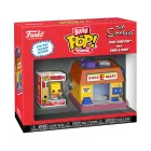 Bart Simpson y Kwik-E-Mart: Funko Bitty Pop! Town