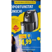 14,99€: Freidora de aire en Llinars del Vallès