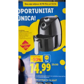 14,99€: Freidora de aire en Llinars del Vallès