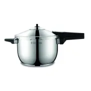 Olla a Presión 6L 3 Claveles, Acero Inoxidable y Seguridad