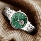 Reloj automático Bulova Aerojet 96A319, esfera verde 38 mm