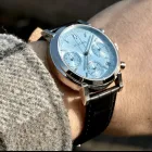 Reloj Bulova Precisionist 96B456, cronógrafo esfera azul
