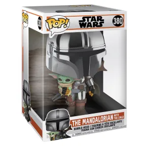 Funko POP XL Mando y Baby Yoda de Star Wars - Recogida Gratis