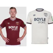 Camisa de local West Ham United 2025-2026 para adultos