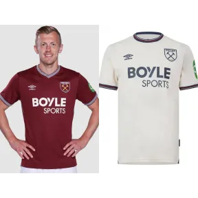 Camisa de local West Ham United 2025-2026 para adultos