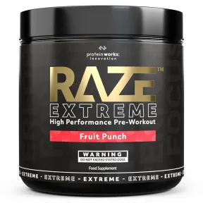 Ponche de Fruta Raze Extreme: Pre Workout con Creatina