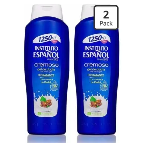 Gel de Baño Cremoso con Manteca de Karité 1250 ml 2 Unidades