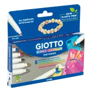 Rotuladores Giotto Decor Metallic para Múltiples Superficies, 5 un.