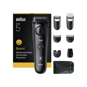 Afeitadora Braun BT5560: 8 Accesorios y 40 Ajustes de Barba