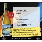 Orballo 2025 D.O. Rías Baixas: 6 Botellas