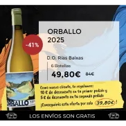 Orballo 2025 D.O. Rías Baixas: 6 Botellas