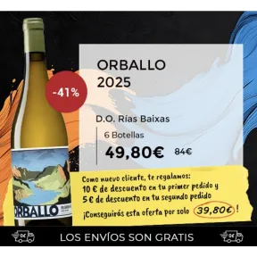 Orballo 2025 D.O. Rías Baixas: 6 Botellas