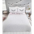 Ropa de Cama Reversible de Lunares para Cama Individual
