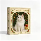 Calendario de Adviento para gatos 2026: Adornos colgantes