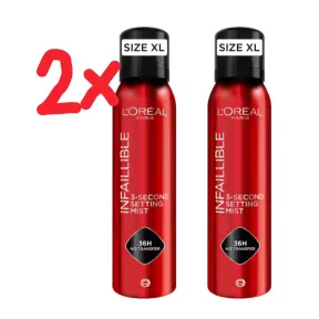Pack 2 Sprays Fijadores Infaillible 36h L’Oréal Paris
