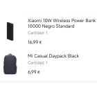 Xiaomi Mi Casual Daypack + Powerbank 10000mah Inalámbrico