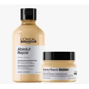 Pack Absolut Repair Golden: champú 300 ml + mascarilla