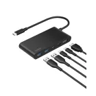 Hub USB C Belkin 5 Puertos con HDMI 4K y PD 100W