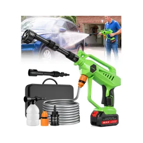 Hidrolimpiadora Portátil - 800PSI - Batería de Alta Presión