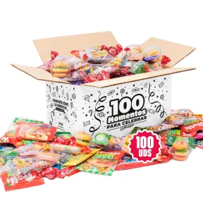 Pack 100 Uds de Gominolas y Chuches Surtidas para Halloween