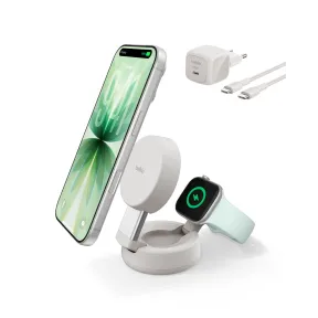 Cargador Magnético Belkin UltraCharge Pro 2 en 1 25W Qi2
